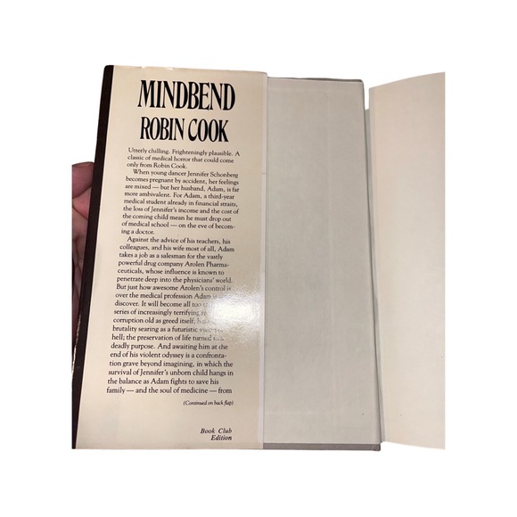 Robin Cooke: Mindbend 1st Printing : Club Edition : Hardcover 1985 - Picture 6 of 7